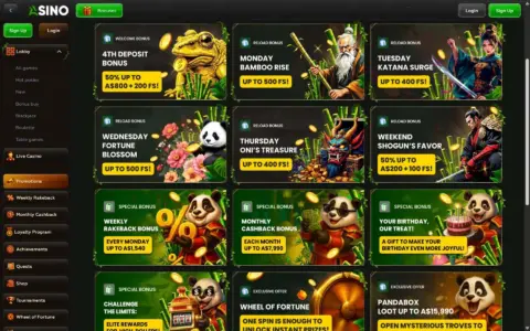 Asino Casino Promotions