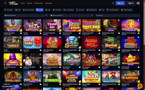 Betflare Casino Slots