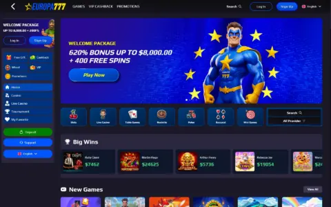 Europa777 Casino Free Spins