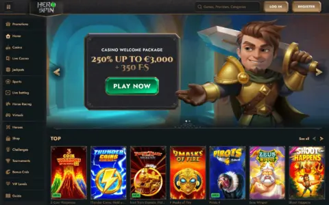 Herospin Casino Free Spins
