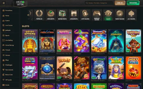 Herospin Casino Slots