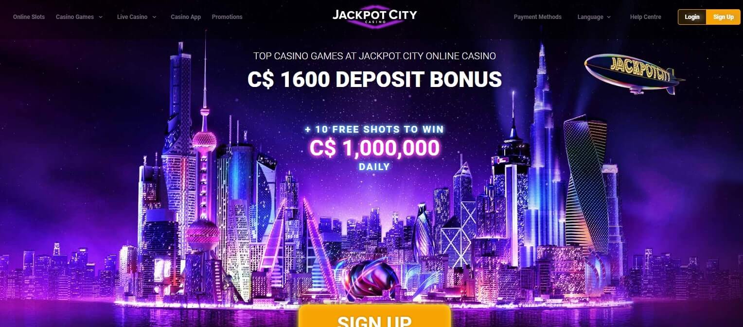 Jackpot City Casino Banner
