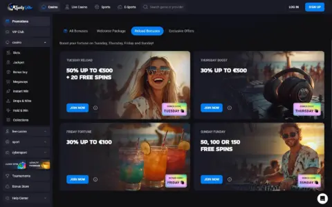 Lucky Vibe Casino Promotions