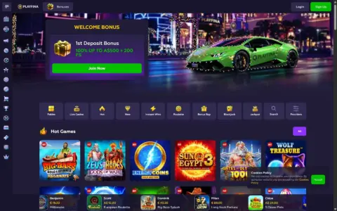 Playfina Casino Free Spins