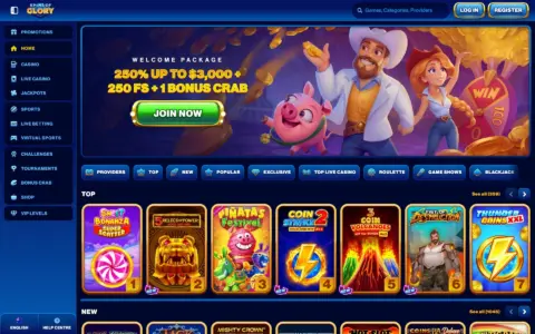 Spins Of Glory Casino Free Spins