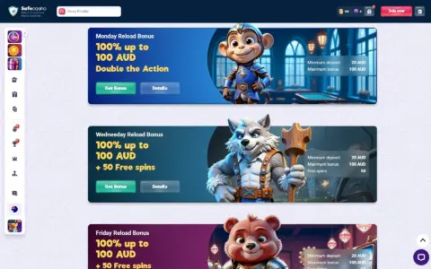 Safecasino Promotions