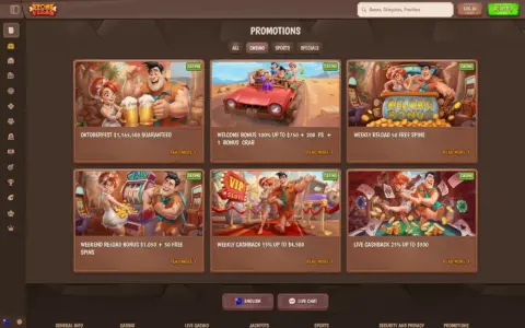 Stonevegas Casino Promotions