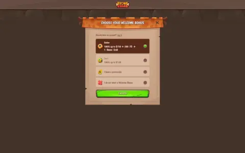 Stonevegas Casino Welcome Bonus Package