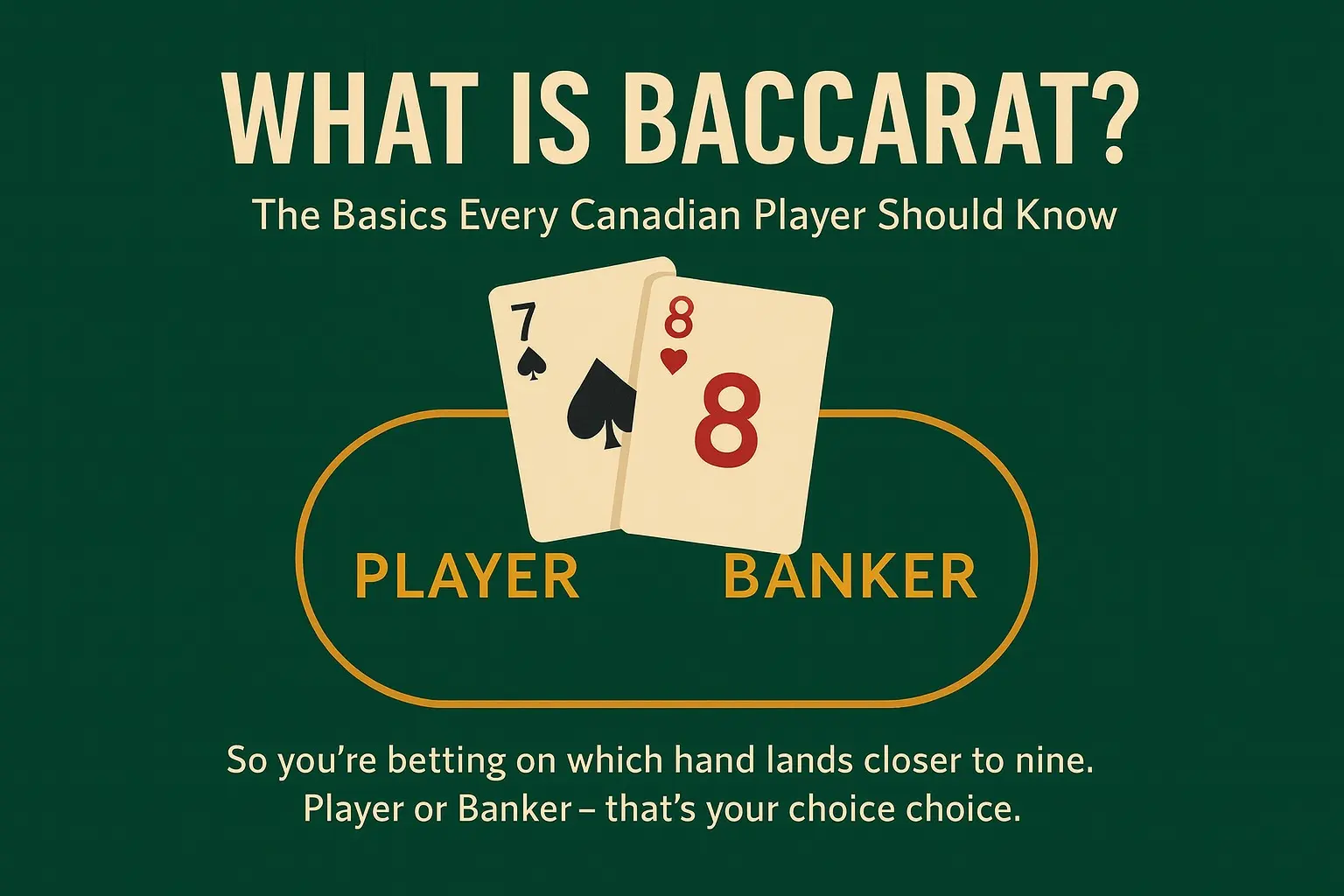 Best Online Baccarat Casinos In Canada
