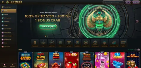 Talismania Casino Free Spins