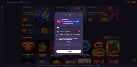 Coolzino Casino Welcome Bonus Package