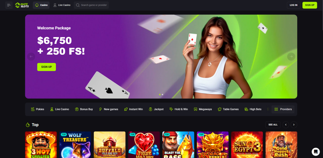 Mateslots Casino Free Spins
