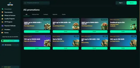 Trip2vip Casino Promotions