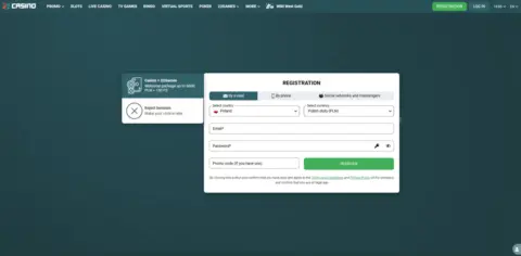 22casino Welcome Bonus Package