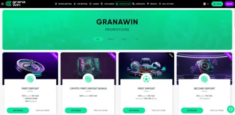 Granawin Casino Promotions