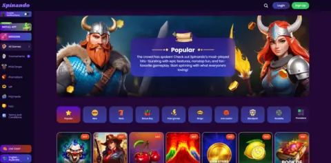 Spinando Casino Slots