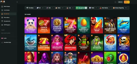 Foxslots Casino Slots