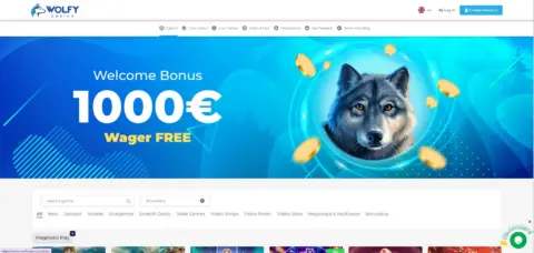 Wolfy Casino Free Spins